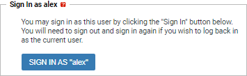 Annotated Screenshot: Sign In tab