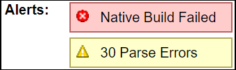 screenshot fragment: alerts example