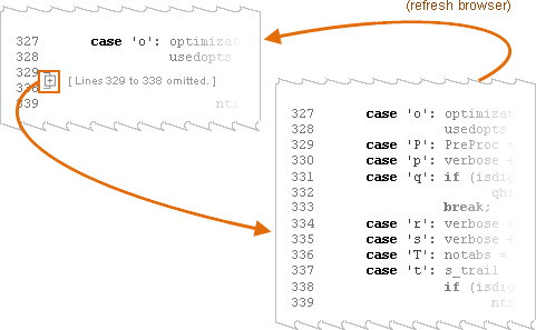 Code context expansion