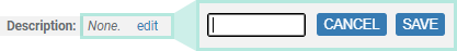 screenshot fragment: description editing form expansion