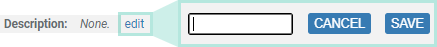 screenshot fragment: description editing form expansion