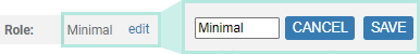 screenshot fragment: description editing form expansion