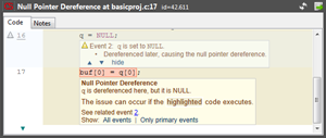screenshot: source listing