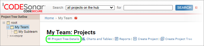 screenshot: analysis page with location of show logs link marked